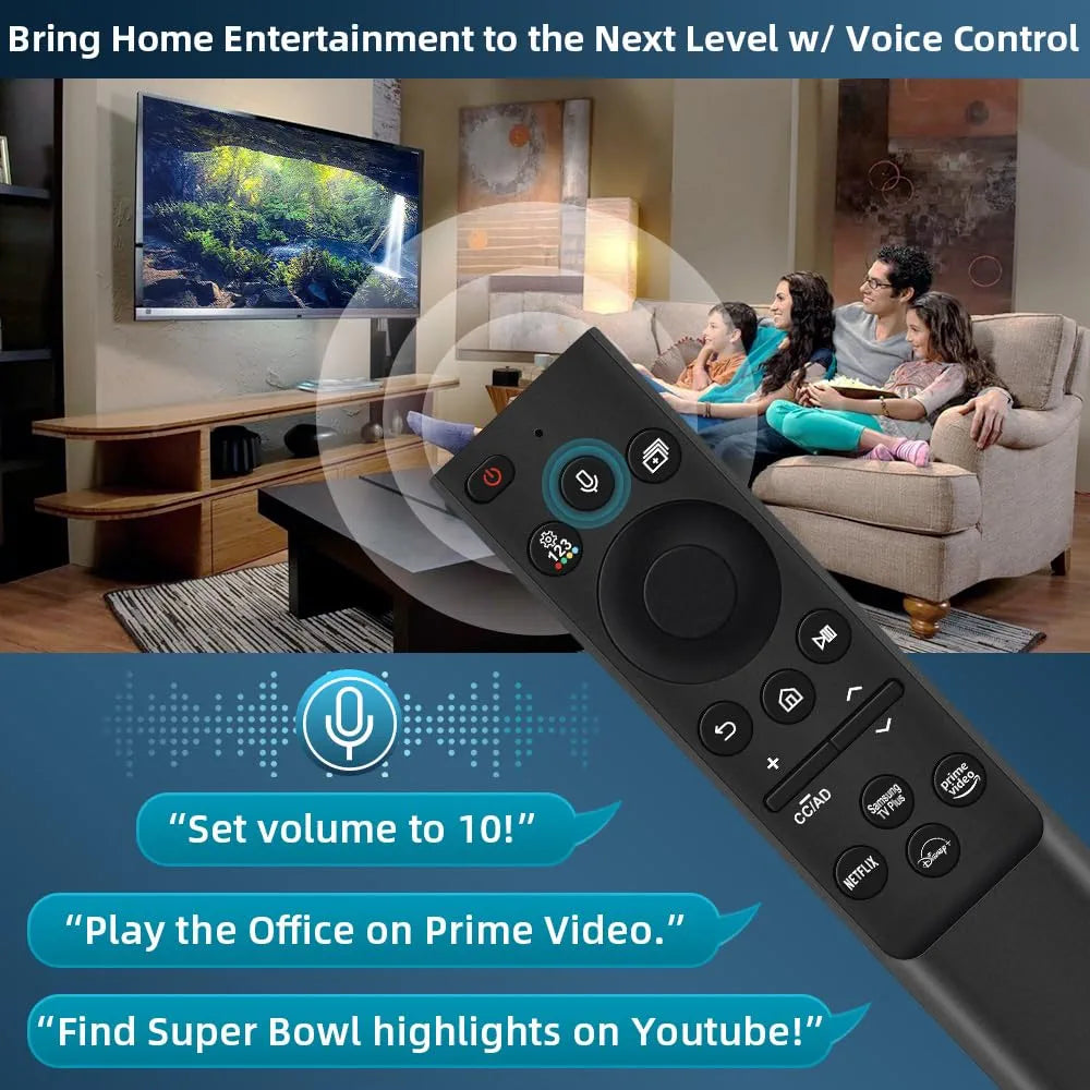 Samsung remote control for Samsung smart TV with voice function